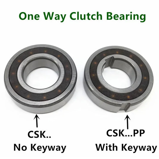 WZZG CSK356218.5 One Way Clutch Bearings 35*62*18.5 mm Keyway Freewheel Backstop Clutch