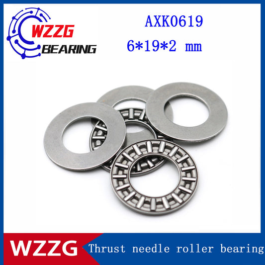 WZZG AXK0619TN(20pcs/lot) Thrust needle roller bearings High quality plain thrust bearing with two washers