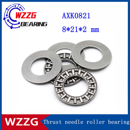 WZZG AXK0821TN(20pcs/lot) Thrust needle roller bearings High quality plain thrust bearing with two washers