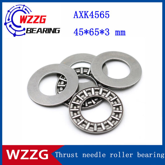 WZZG AXK4565+2AS(6pcs/lot) Thrust needle roller bearings High quality plain thrust bearing with two washers