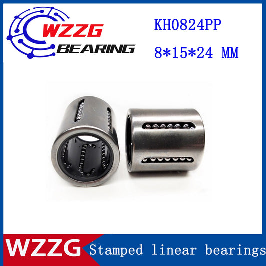 WZZG KH0824PP(5pcs/lot) mini linear ball bearing pressed linear bushing is used for 8MM axis CNC parts 8*15*24mm KH PP