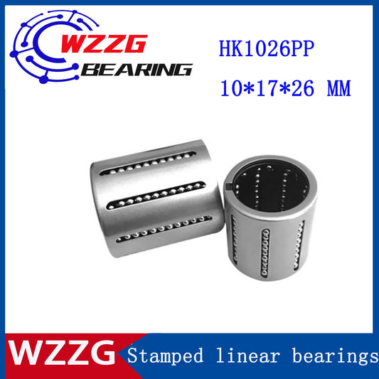 WZZG KH1026PP(5pcs/lot) mini linear ball bearing pressed linear bushing is used for 10MM axis CNC parts 10*17*26mm KH PP