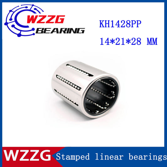 WZZG KH1428PP(5pcs/lot) mini linear ball bearing pressed linear bushing is used for 14MM axis CNC parts 14*21*28mm KH PP