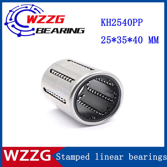 WZZG KH2540PP(5pcs/lot) mini linear ball bearing pressed linear bushing is used for 25MM axis CNC parts 25*35*40mm KH PP