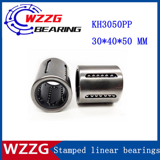 WZZG KH3050PP(2pcs/lot) mini linear ball bearing pressed linear bushing is used for 30MM axis CNC parts 30*40*50mm KH PP