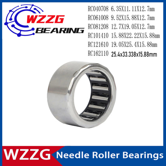 WZZG RC040708 061008 081208 101410 121610 162110 Bore Diameter Inch Size One Way Clutch Needle roller Bearing One way bearing