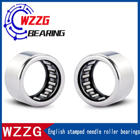 WZZG SCH78 (10 pcs) British Stamped Needle Roller Bearing Size 11.112*17.462*12.700mm Drawing Cup Needle Roller Bearing