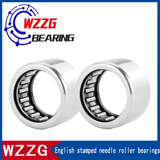 WZZG SCH78 (10 pcs) British Stamped Needle Roller Bearing Size 11.112*17.462*12.700mm Drawing Cup Needle Roller Bearing