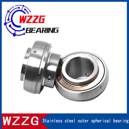 WZZG SUC203 Stainless steel outer spherical bearing 17*40*27.4 mm High quality mechanical bearings