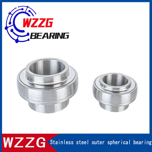 WZZG SUC204 SSUC204 Stainless steel outer spherical bearing 20*47*31 mm High quality mechanical bearings