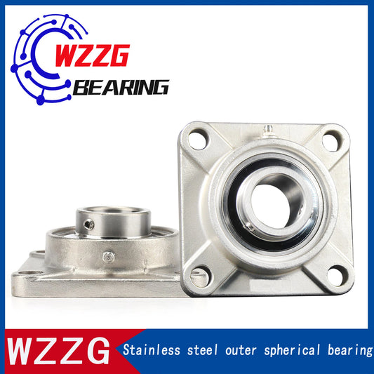 WZZG SUCF216 stainless steel outer spherical square seat bearing, high-quality outer spherical bearing