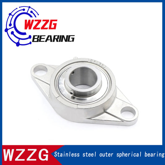 WZZG SUCFL203 waterproof stainless steel outer spherical bearing seat, high-quality mechanical bearing