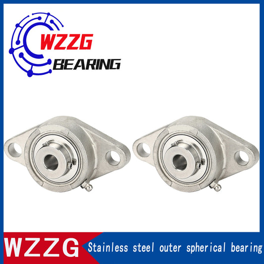 WZZG SUCFL204 waterproof stainless steel outer spherical bearing seat, high-quality mechanical bearing