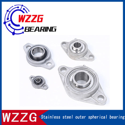 WZZG SUCFL209 waterproof stainless steel outer spherical bearing seat, high-quality mechanical bearing