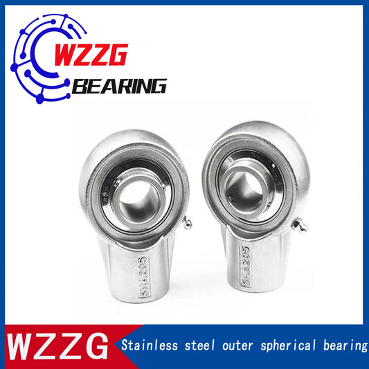 WZZG SUCHA205 stainless steel suspension bearing with seat threaded hole and seat outer spherical mechanical bearing