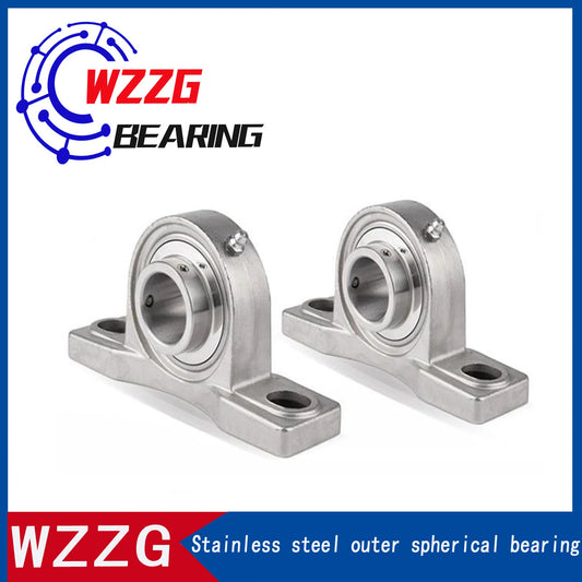 WZZG SUCP203 stainless steel outer ball surface with seat bearing 17 * 95 * 31mm high-quality mechanical bearing