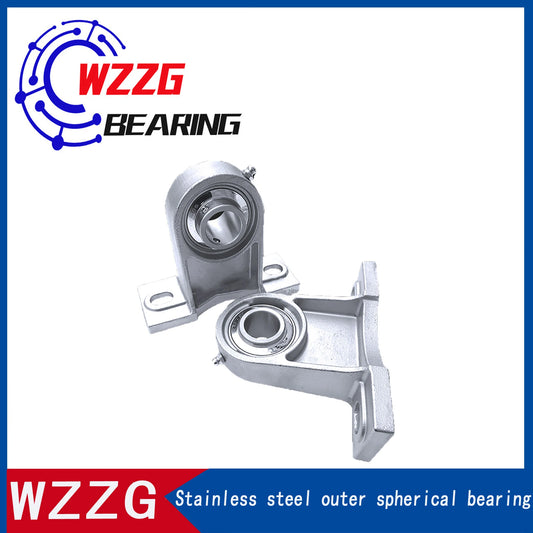 WZZG SUCPH204 stainless steel vertical spherical bearing with seat 20*95*31mm high-quality mechanical bearing