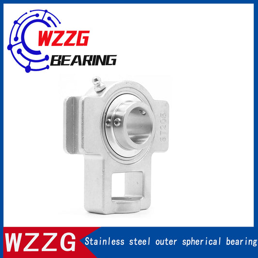 WZZG SUCT209 Stainless steel outer spherical bearing with seat 45*144*49.2mm High quality mechanical bearings