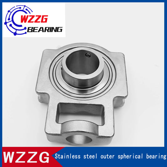 WZZG SUCT212 Stainless steel outer spherical bearing with seat 60*194*65.1mm High quality mechanical bearings