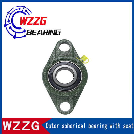 WZZG Seat Outer Spherical Bearing UCFL328 Mounted Pillow Block Bearing Solid Base Cast Iron Housing high-quality bearing