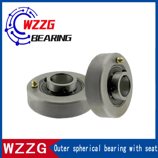 WZZG UCC305 High Quality Ring Seat Bearing with Outer Ball Surface Seat