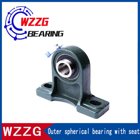 WZZG UCPH210 Cast Iron Vertical Bearing Seat High Quality Outer Spherical Bearing