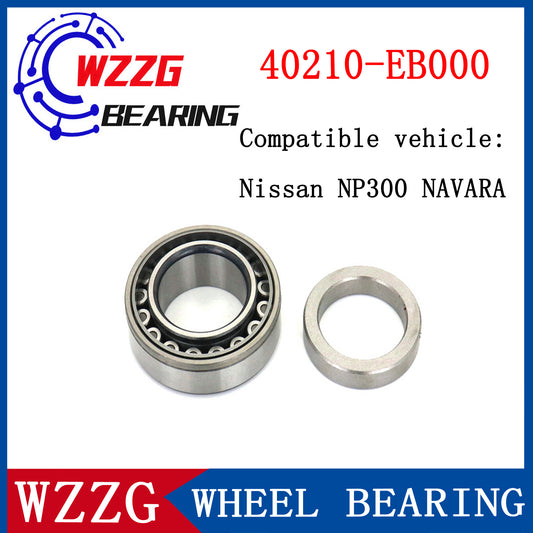 WZZG Car rear wheel bearing 40210-EB000 for Nissan NP300 NAVARA