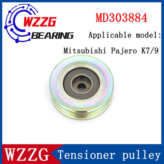 WZZG Automobile tensioner pulley MD303884 is applicable to Mitsubishi Pajero K7/9