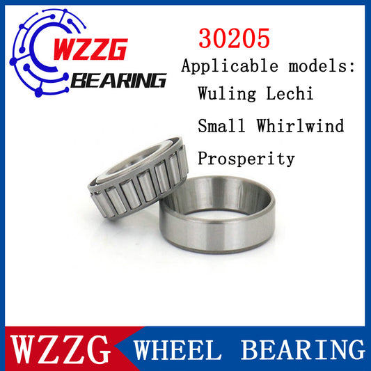 WZZG Car wheel bearing 30205 for Wuling Lechi