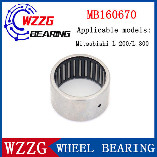 WZZG Car front wheel hub bearing MB160670 is suitable for Mitsubishi L 200/L 300