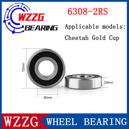 WZZG Automobile rear axle hub bearing 6308-2RS is suitable for Hongguang S3/Fengjun 5/Cheetah
