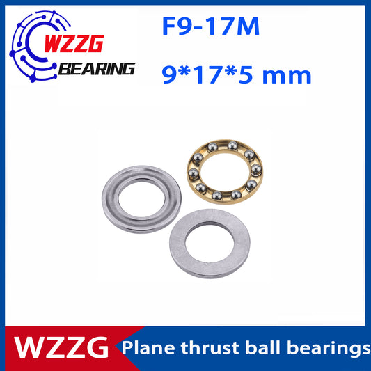 WZZG F9-17M(20pcs/lot) Mini 3-in-1 Plane Axial Ball Bearings 9*17*5 mm High quality bearings