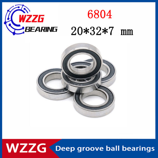 WZZG Deep groove ball bearing 6804-ZZ 2RS 20*32*7mm double seal high quality bearings