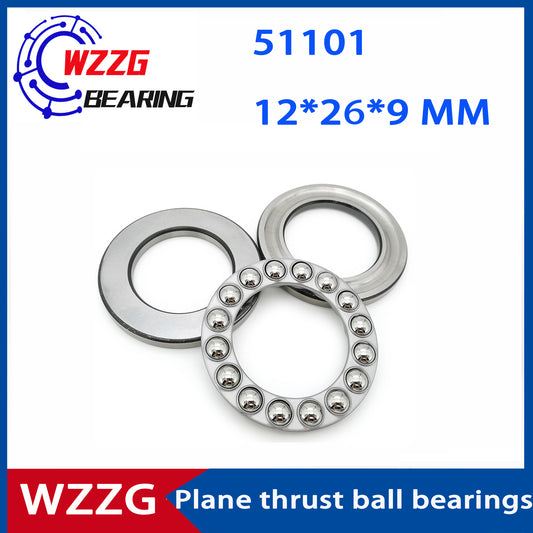 WZZG 51101(20pcs/lot) High quality 8101 plane thrust ball bearings 12*26*9mm