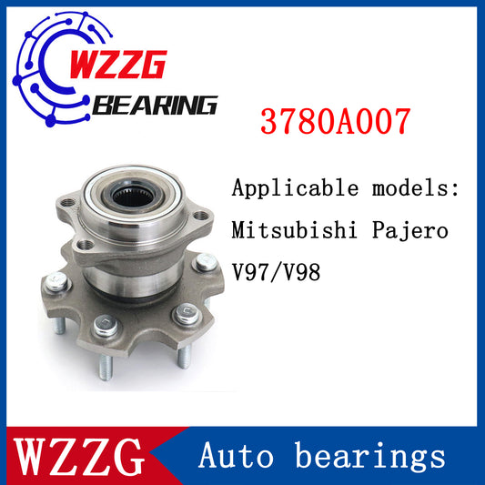 WZZG Auto Bearing Hub Unit Bearing 3780A007 Suitable for Mitsubishi Pajero V97/V98 Rear Wheel