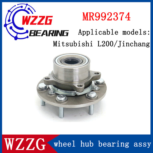 WZZG Car front hub unit bearing MR992374 is suitable for Mitsubishi L200/Jinchang