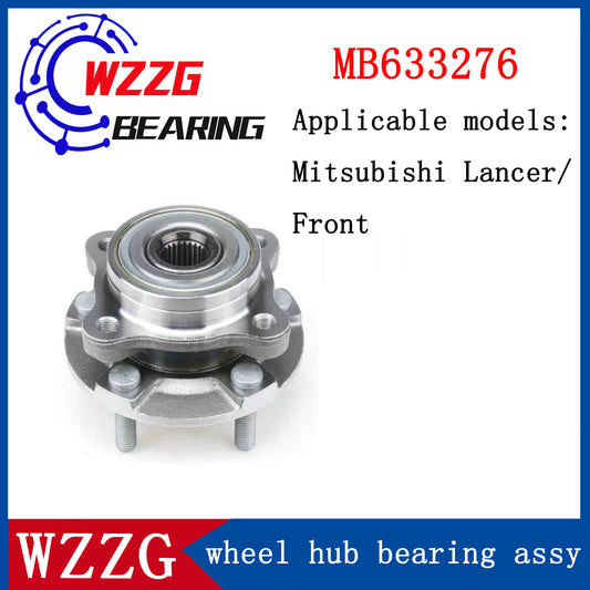 WZZG Auto parts hub unit bearing MB633276 for Mitsubishi Lancer / front