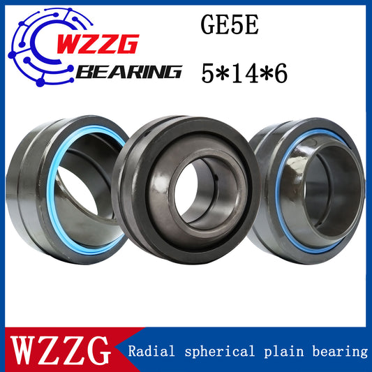 WZZG 20pcs/lot Joint Bearings GE Series Spherical Plain Radical Bearings GE5E Size 5*14*6mm
