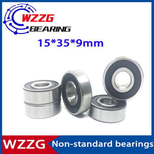 High quality Non-standard bearings 6202W9-2RS 10Pcs/lot 15*35*9 mm deep groove ball bearings