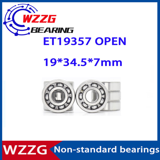 WZZG 6PCS Car steering machine non-standard bearings ET19357 size 19*34.5*7mm