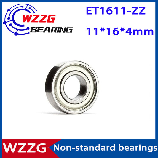WZZG 10PCS Differential special bearings non-standard MR1611ZZ 6700AZZ ET1611ZZ 11*16*4mm
