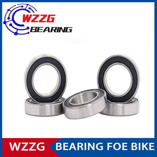 WZZG 10PCS/lot 6000/12 2RS bicycle wheel bearing repair parts MR12268 12268-2RS 600/12-2RS 12*26*8 mm