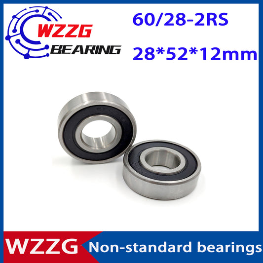 4PCS/lot High quality Non-standard bearing 60/28 60/28-2RS 28*52**12 mm deep groove ball bearing