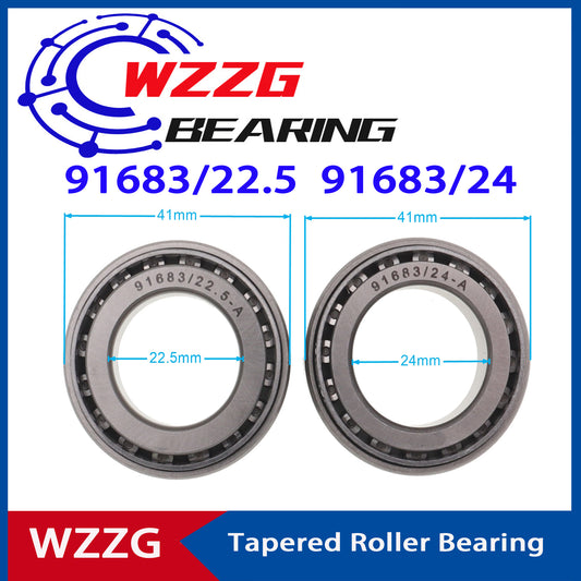 91683 Pressure Bearing 91683/22.5 91683/24 (1 lot ) Taper Roller Steering Motorcycle Bearings