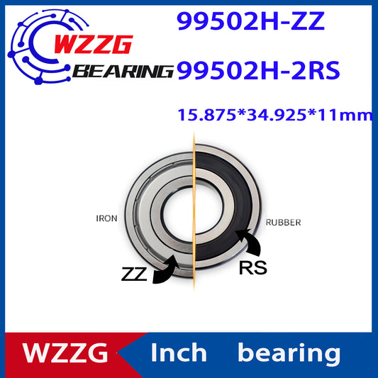 10Pcs/lot Inch special bearing 499502 99502H-ZZ/2RS size 15.875*34.925*11mm