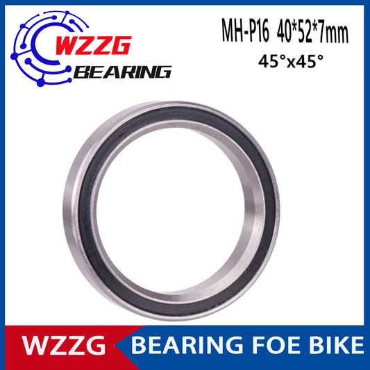 MH-P16(2pcs/lot) Bearing 40*52*7 mm 45/45 Balls Bicycle 1-1/2 Inch Headset Repair Parts Ball Bearings