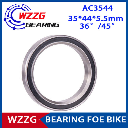 AC3544 1pcs  bicycle bearing 35*44*5.5mm 36/45 degree mountain bike headset bearing