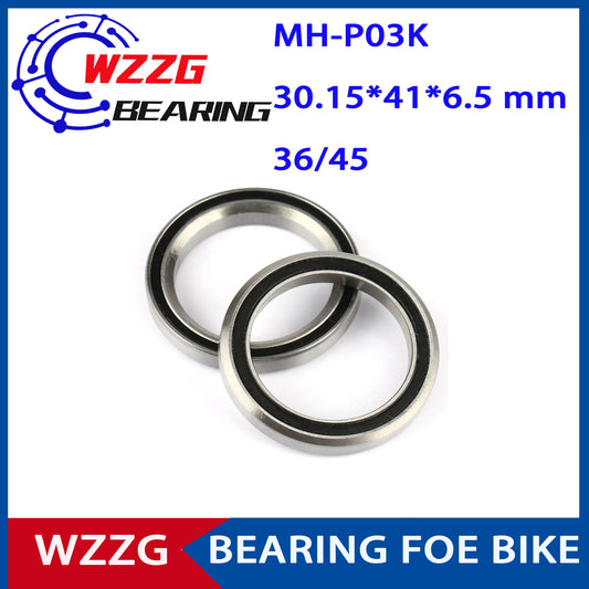 MH-P03K Bearing 30.15*41*6.5 mm 36/45 ( 4PC/lot ) Ball Bicycle 1-1/8 Inch Headphone Repair Parts Ball Bearings