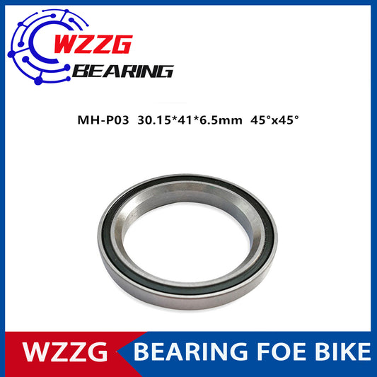 MH-P03 Bearing 30.15*41*6.5 mm 45/45 degree (4pc/lot) Ball Bicycle 1-1/8 inch Headphone Repair Parts Ball Bearing 30.15 41 6.5