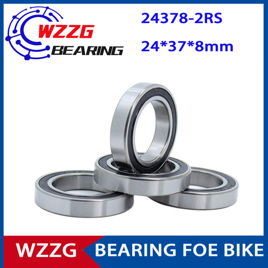24378-2RS(6pcs/lot) Bearings 24*37*8 mm MR 24378 RS Bicycle BB Bracket Bottom 24 37 8 Ball Bearings